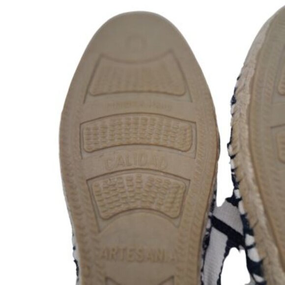 NEW Toni Pons Artesania Stripe Espadrilles Flats - Picture 6 of 7